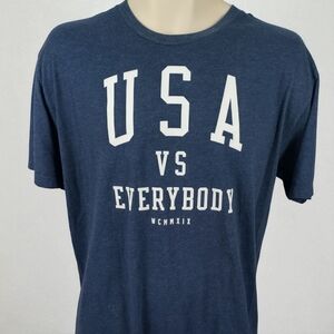 USA VS Everybody Adults Size XL Shirt